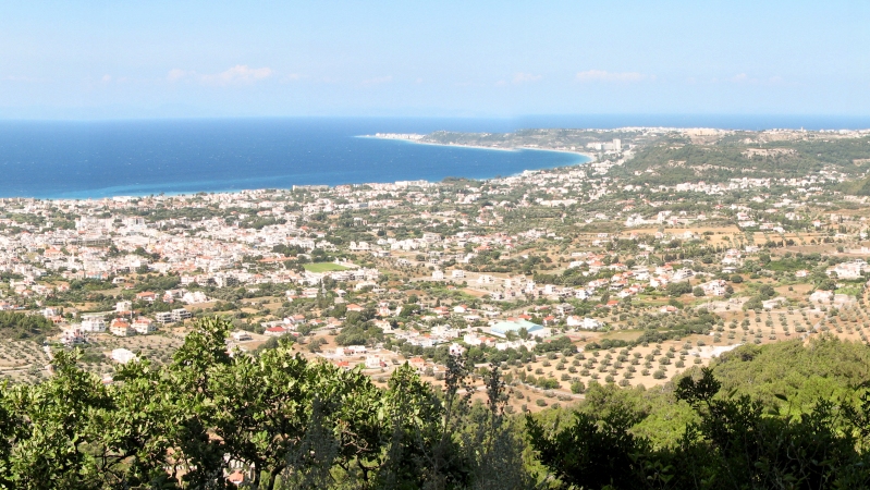 Ialyssos Rhodos Downtown