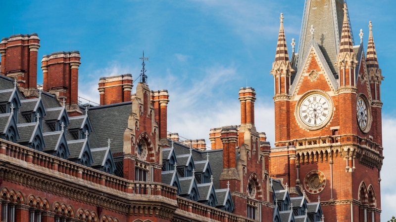 Londen St Pancras Station